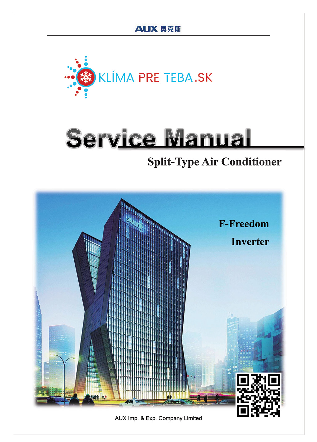 Servisny manuál KLM AUX-1